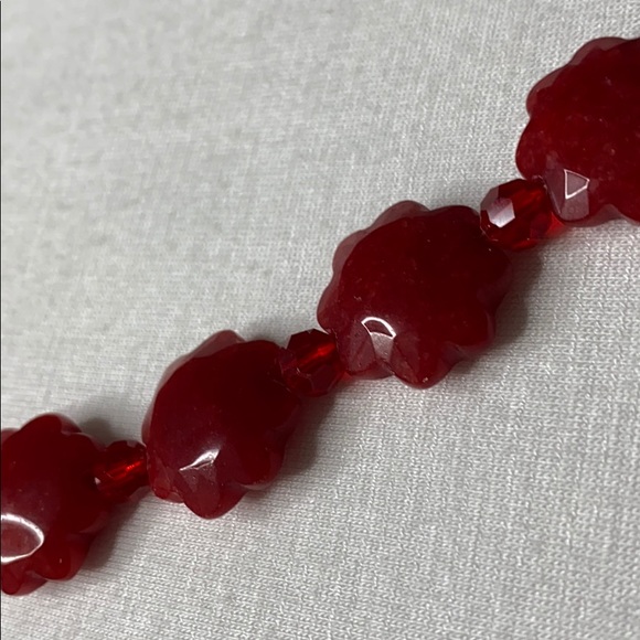 NECKLACE - Maltese Cross RED Custom jewelry - Picture 8 of 11